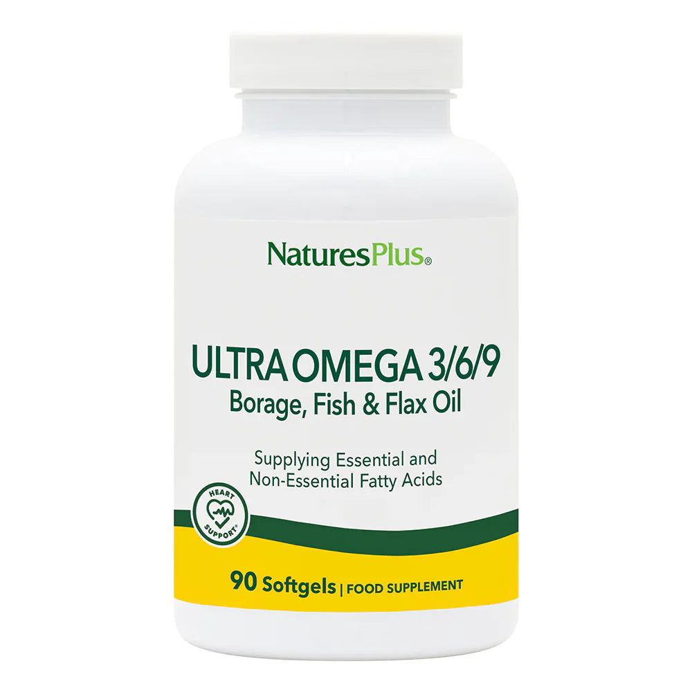 NaturesPlus Ultra Omega 3/6/9 90 Softgels image 0