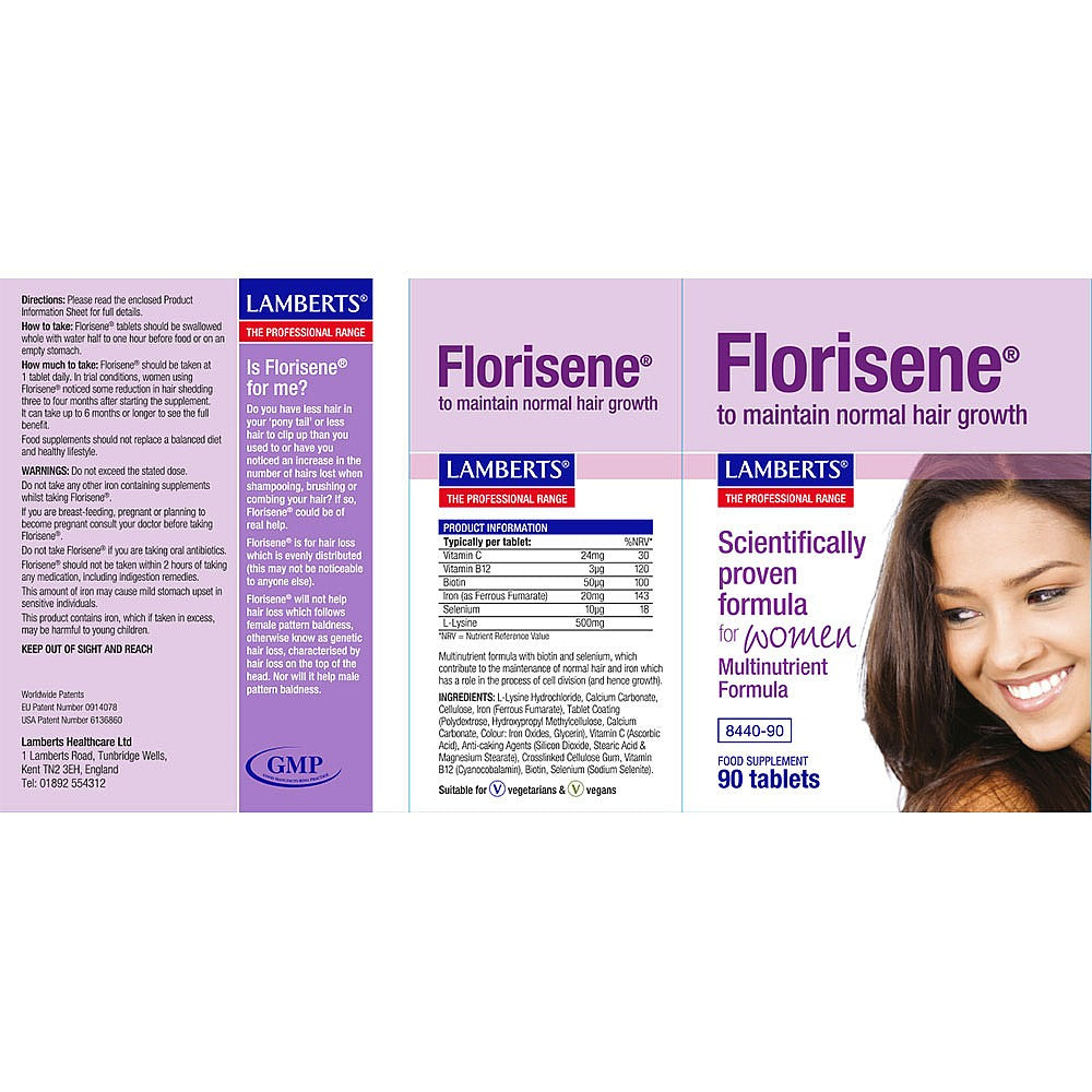 Lamberts Florisene for women 90 tablets image 2