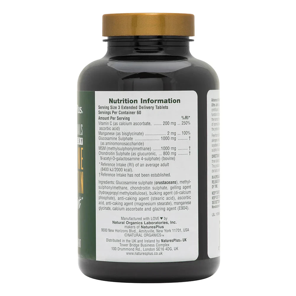 NaturesPlus Glucosamine/Chondroitin/MSM Ultra Rx-Joint® Tablets image 1