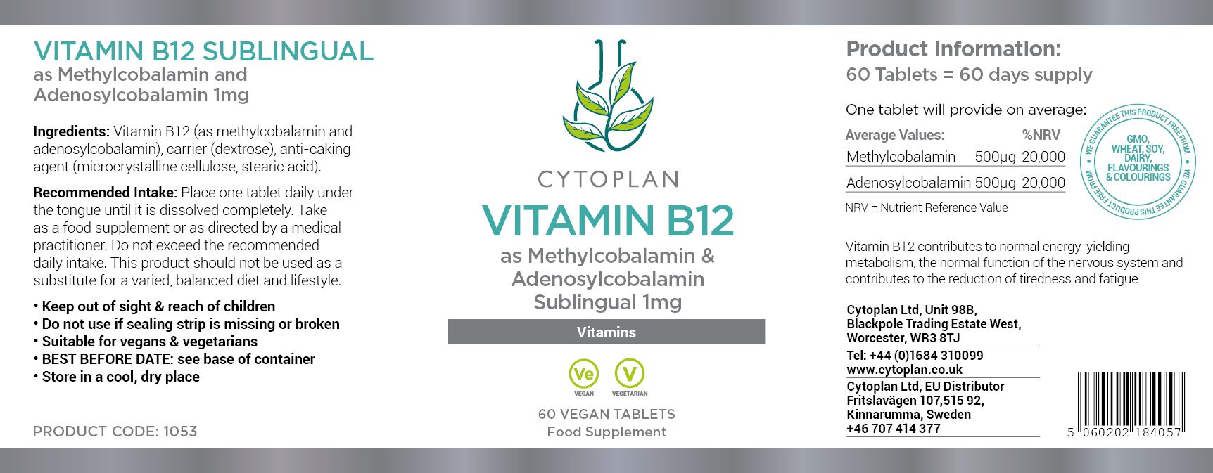 Cytoplan Vegan Care Bundle