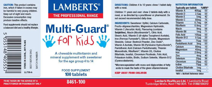 Lamberts Multi-Guard Gummies for Kids 4