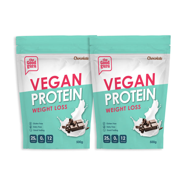 The Good Guru Vegan Protein Weight Loss - Chocolate 3