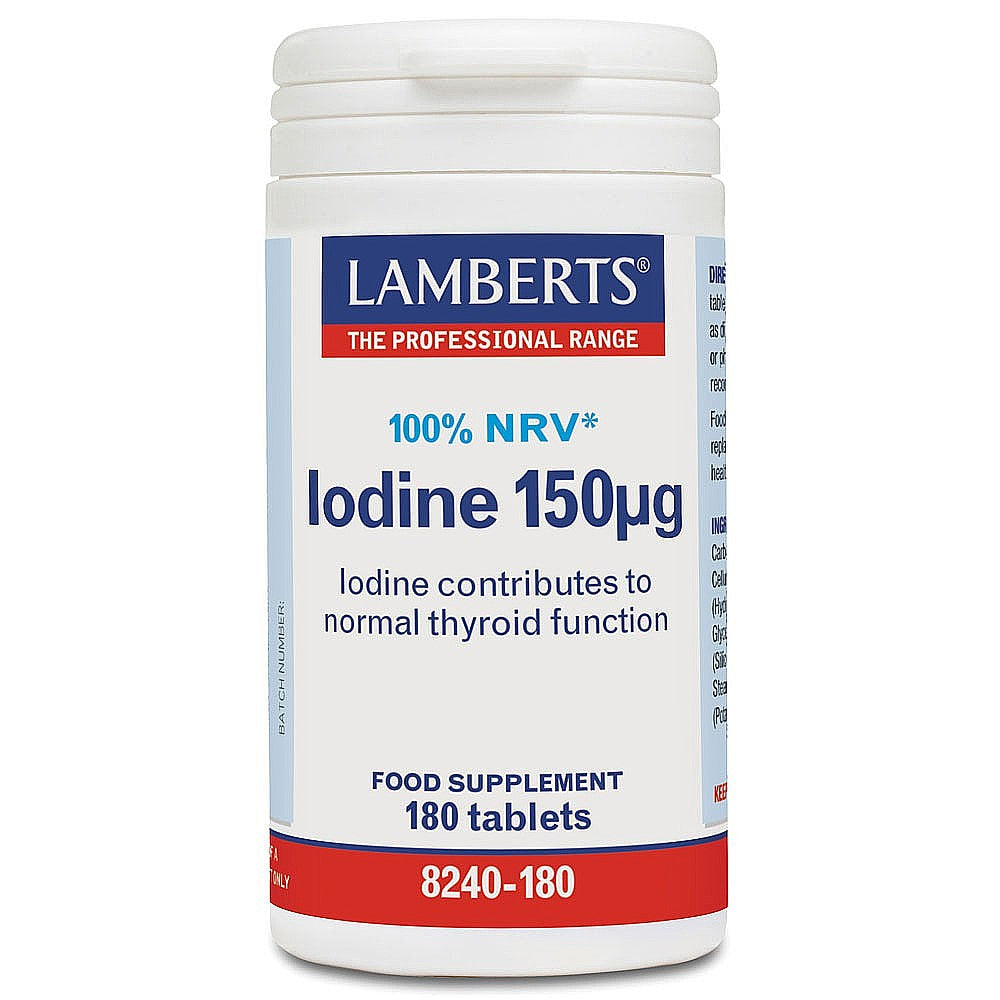 Lamberts Iodine 150µg 180 tablets image 0