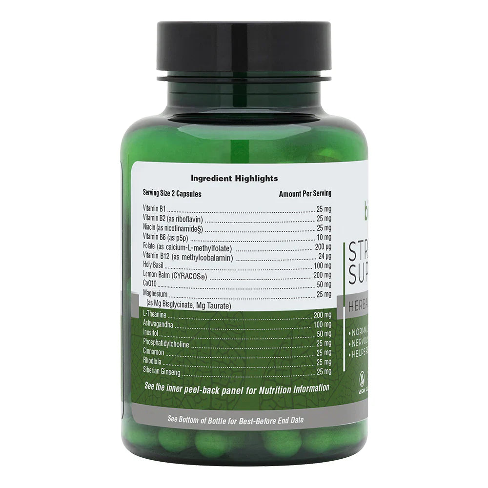 NaturesPlus BioAdvanced Stress Support 60 Capsules image 1