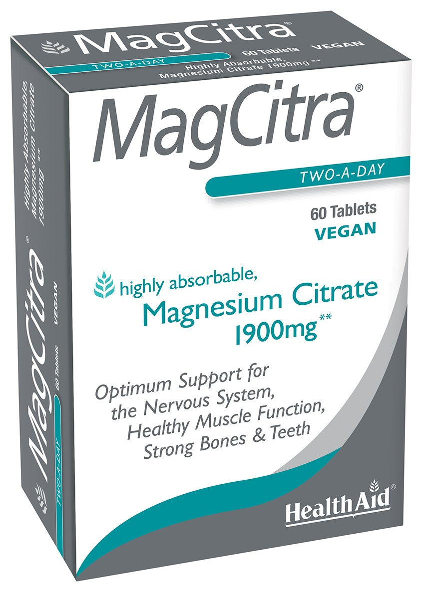 HealthAid Magcitra Blister Pack (Elemental Magnesium) image 0