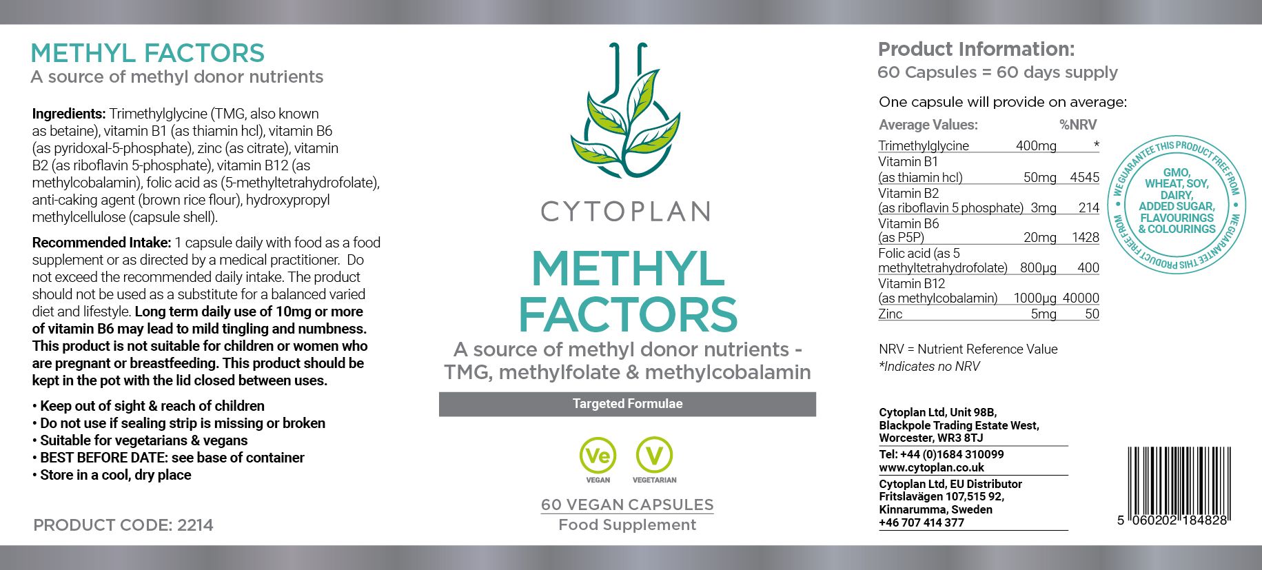 Cytoplan Methyl Factors 3