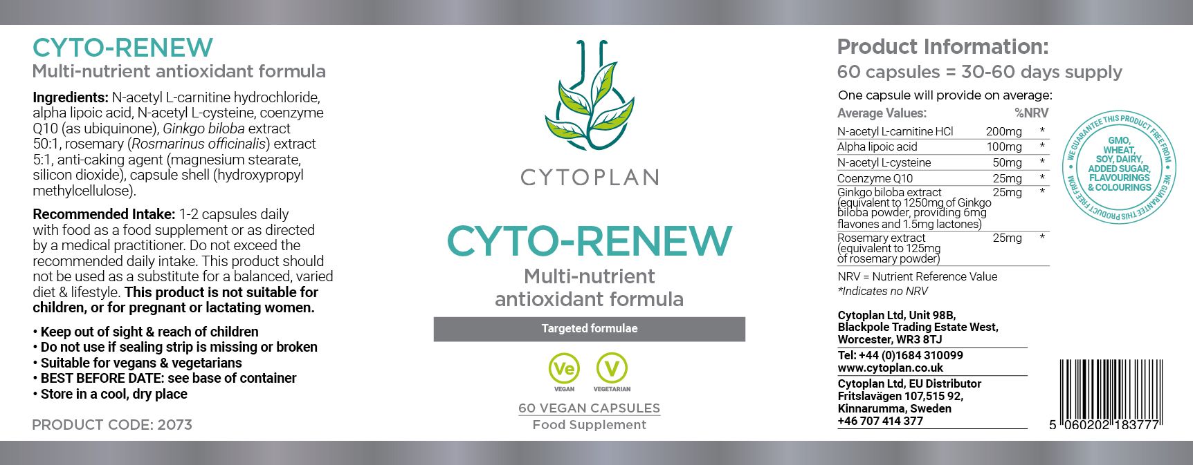 Cytoplan Cyto-Renew 3