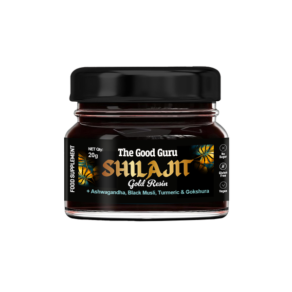 The Good Guru Gold Shilajit Resin - 20g