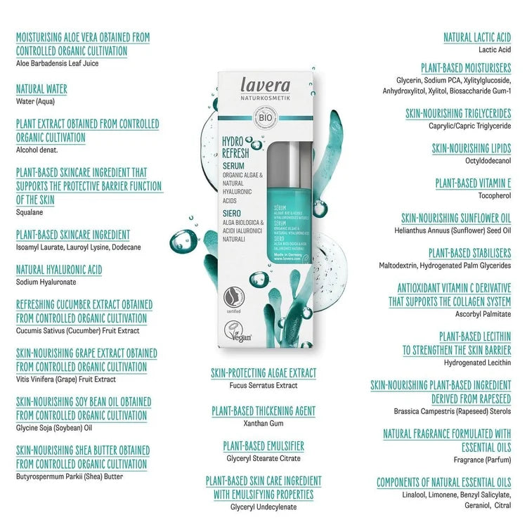 Lavera Hydro Refresh Serum - 30ml 6