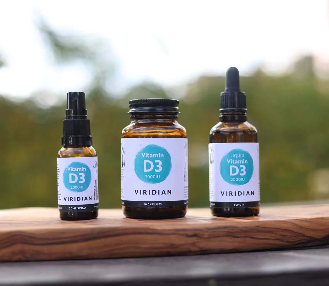 Viridian Liquid Vitamin D3 Drops 2000iu 50ml 4