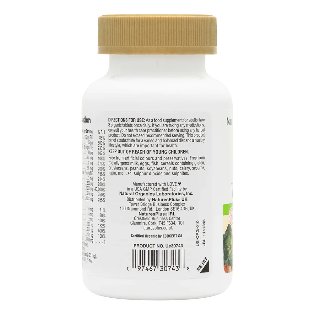 NaturesPlus Source of Life® Garden Women's Multivitamin 90 Tablets image 2