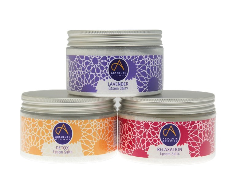 Absolute Aromas Epsom Salt Pack of 3 Relax & Revitalise