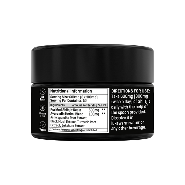 The Good Guru Gold Shilajit Resin - 30g