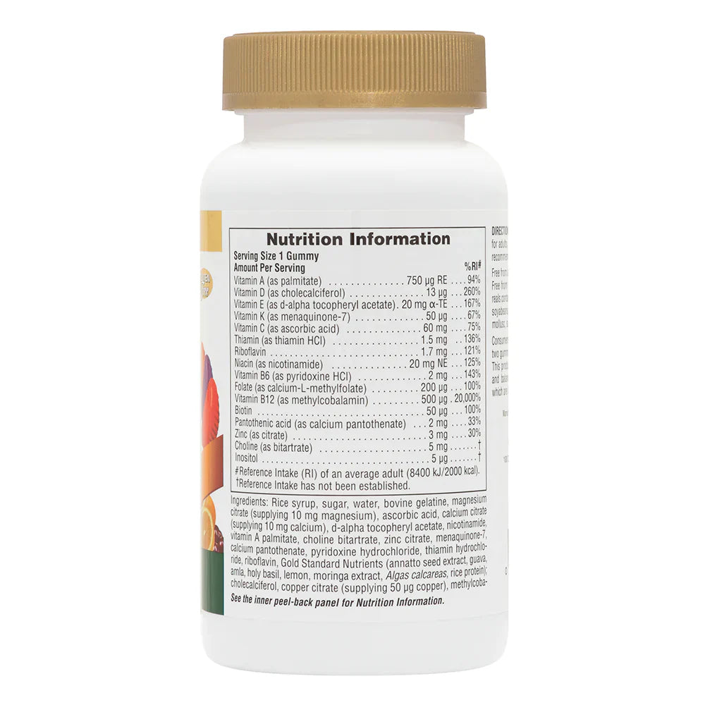 NaturesPlus Source of Life® GOLD Multivitamin Adult 60 Gummies image 1