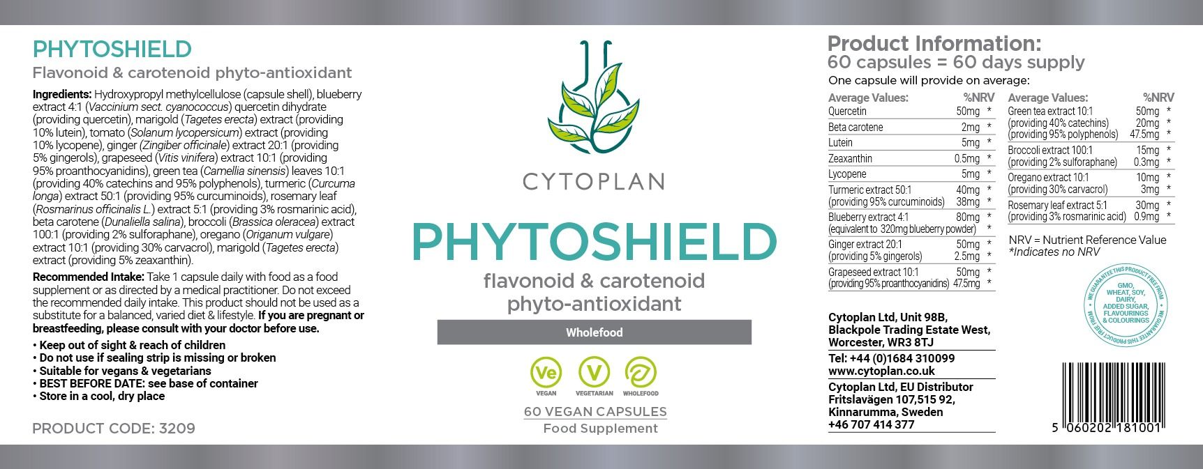 Cytoplan Travel Trio bundle
