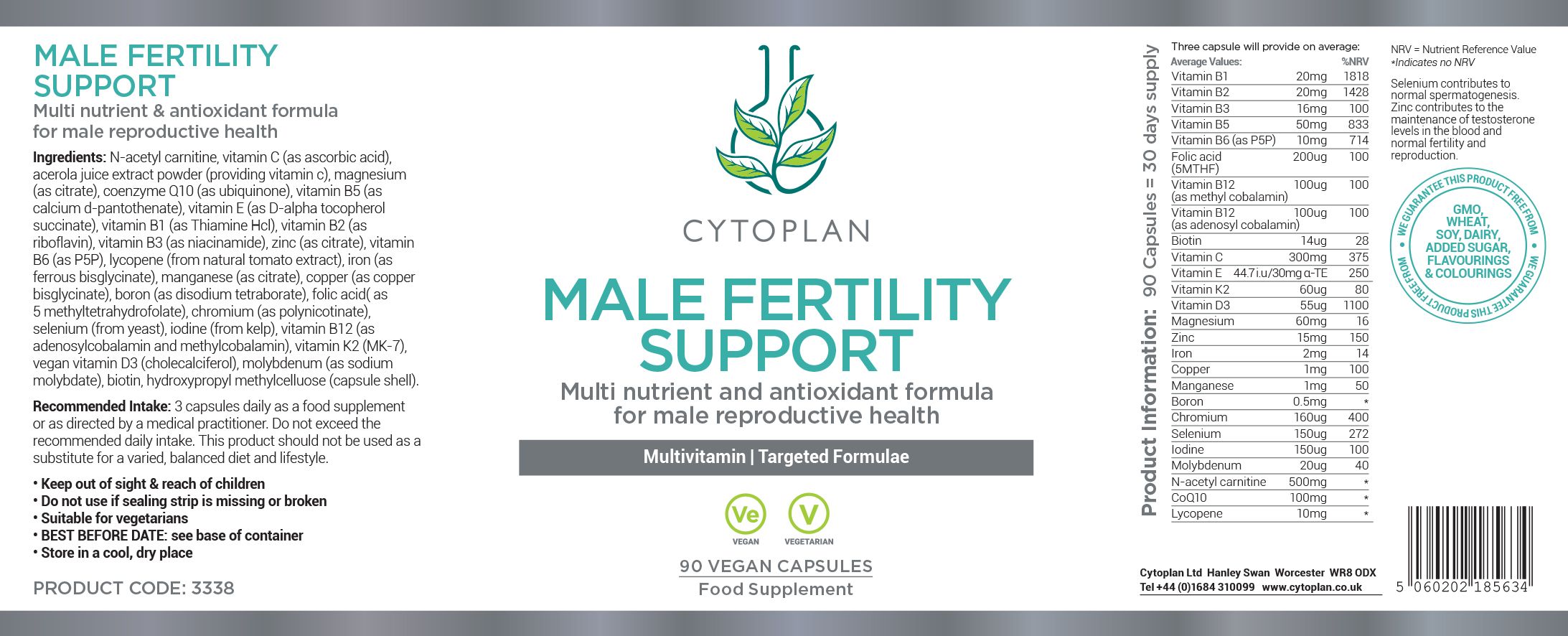 Cytoplan Preconception Bundle 4