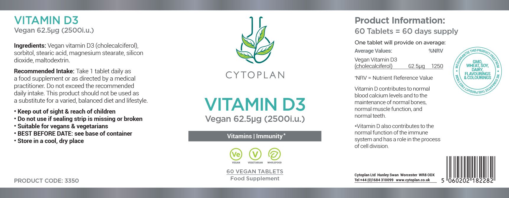 Cytoplan Vegan Care Bundle 5