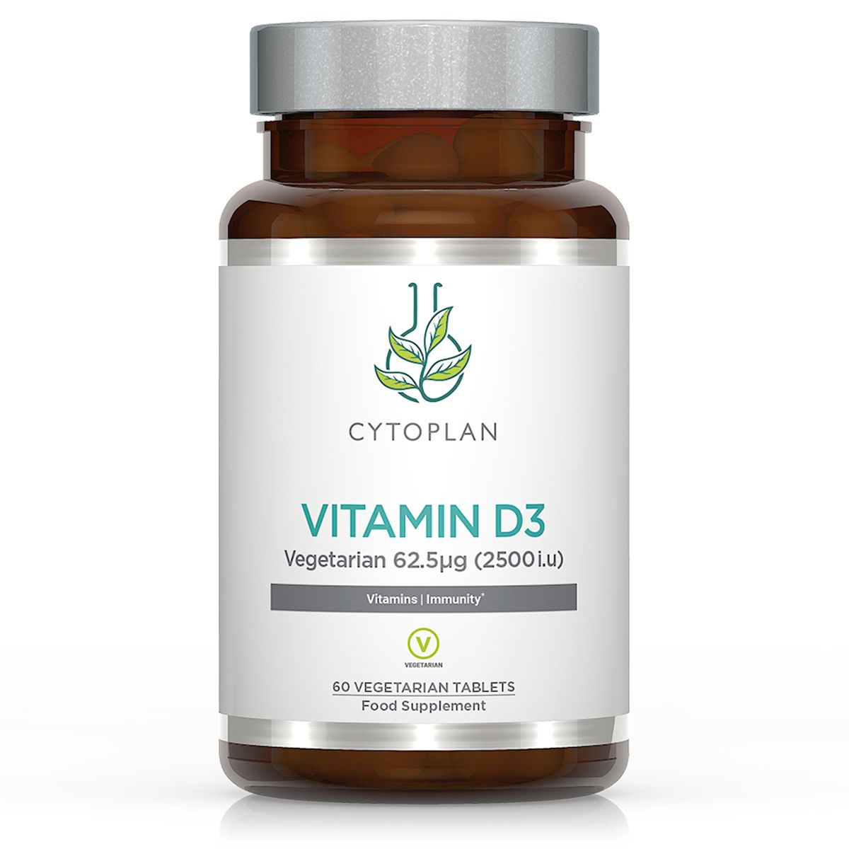 Cytoplan Vegetarian Vitamin D3 62.5µg