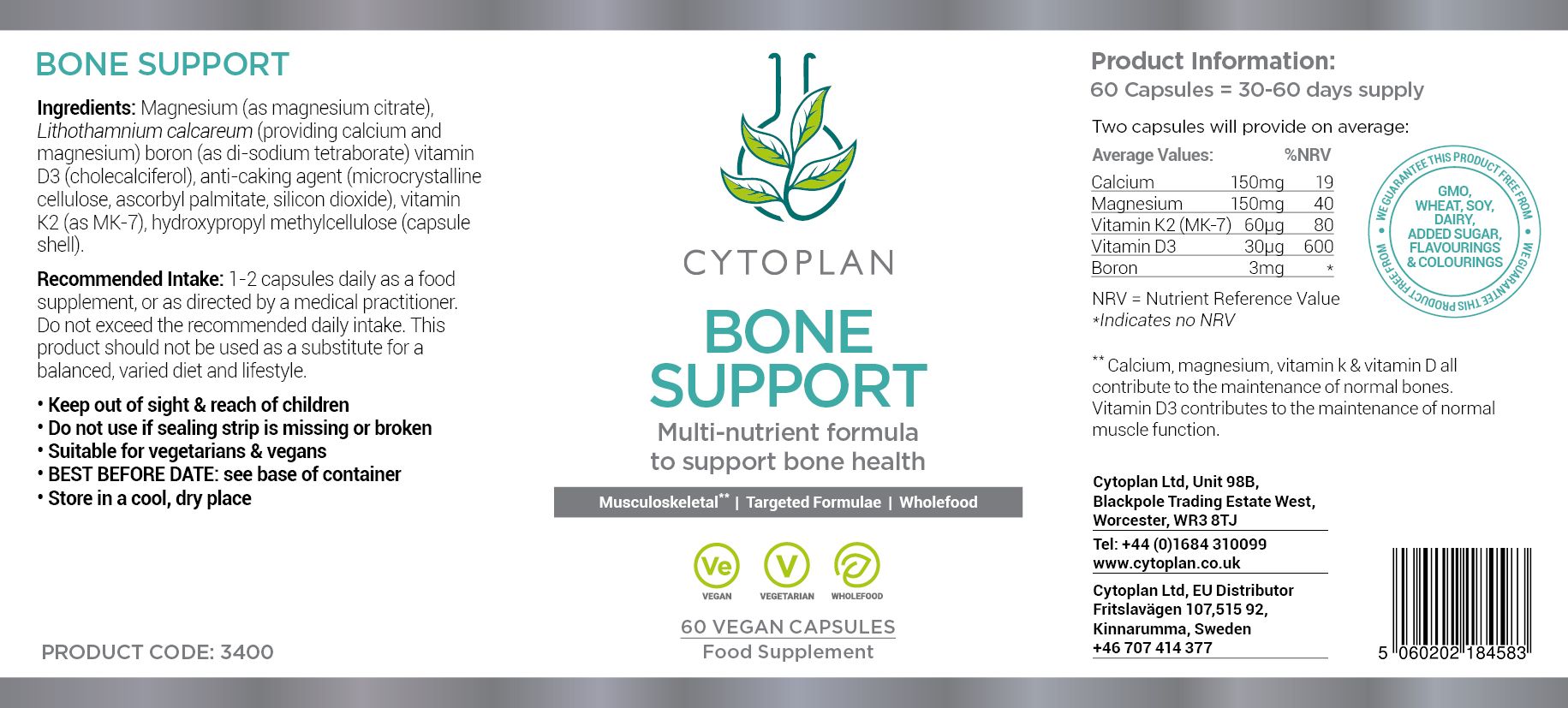 Cytoplan Bone Support 3