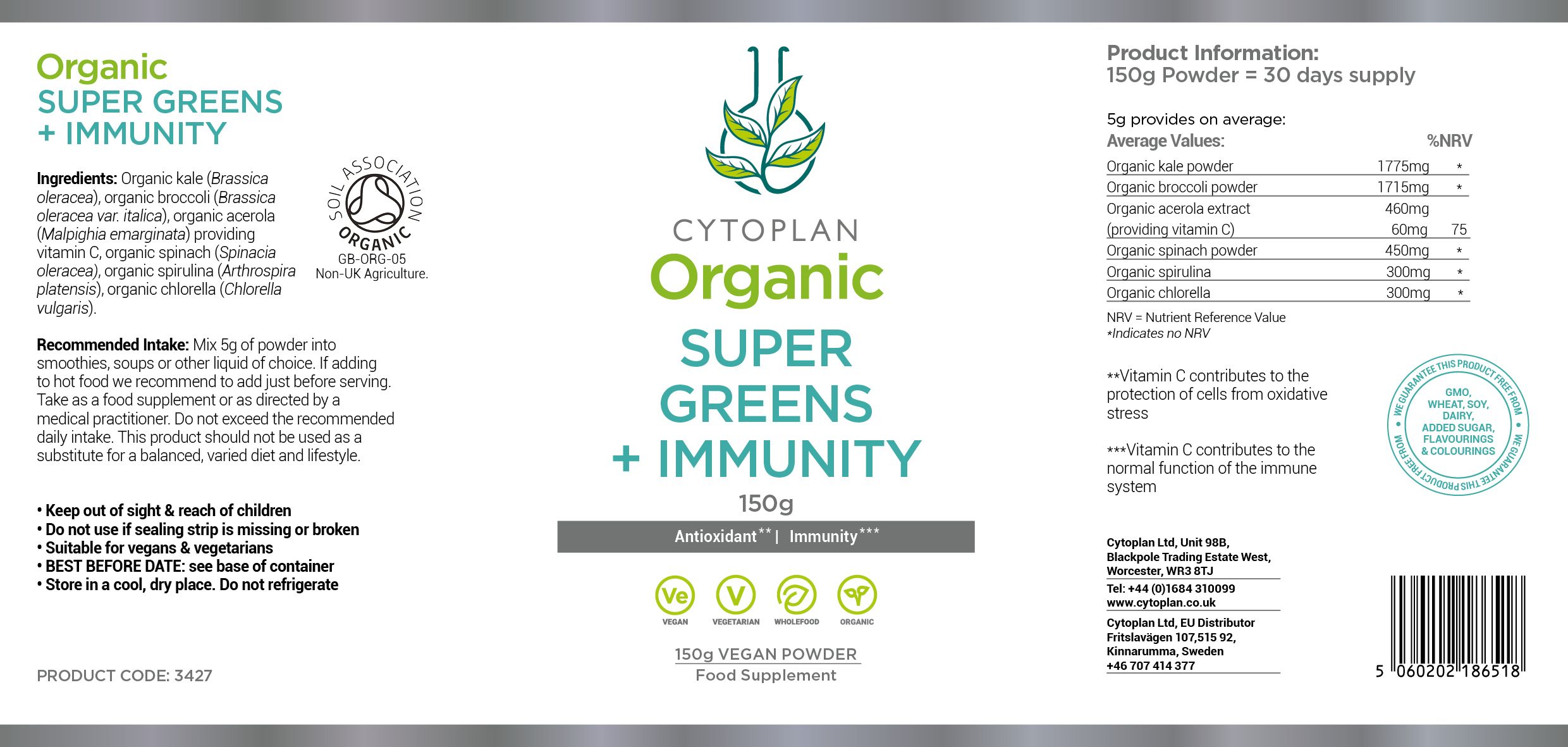 Cytoplan Cleanse and Revitalise bundle