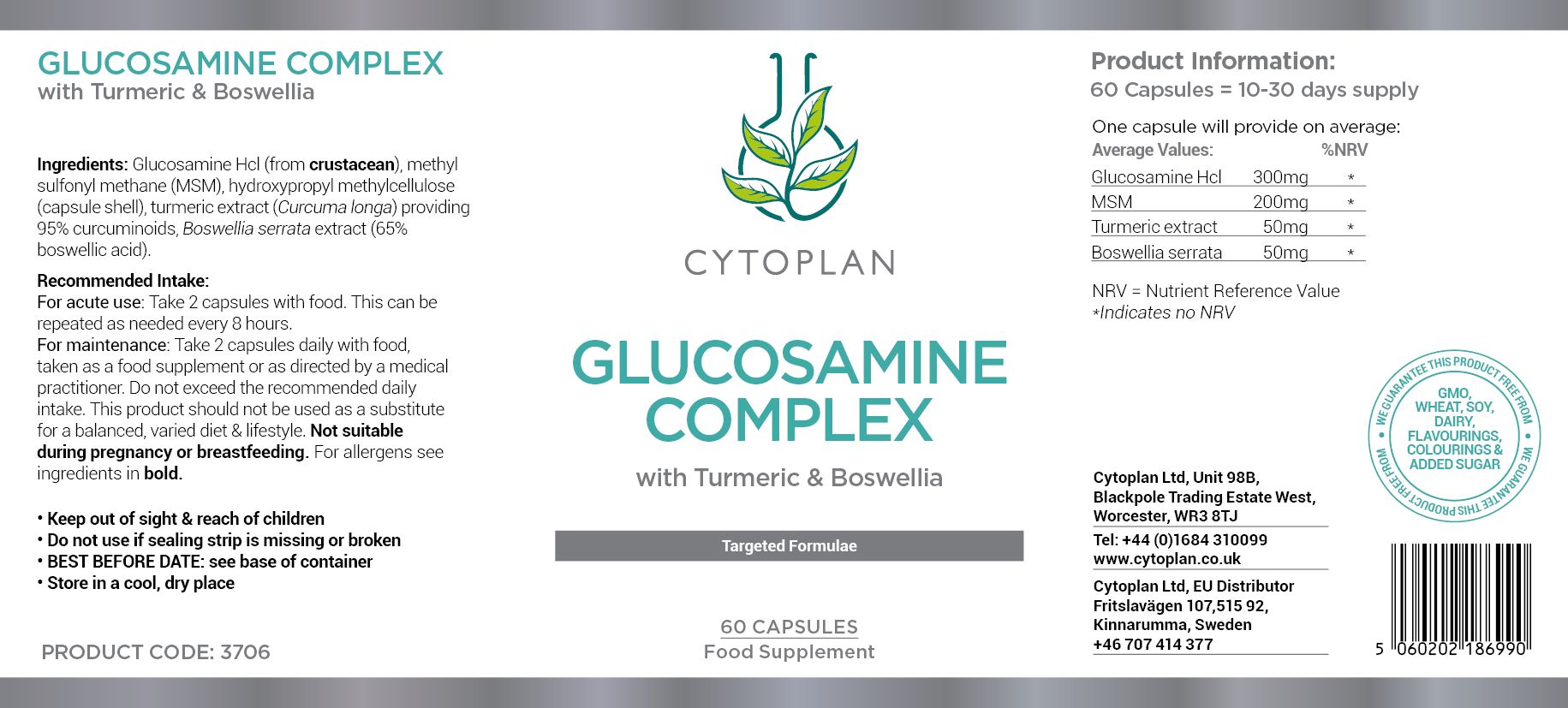 Cytoplan Glucosamine complex