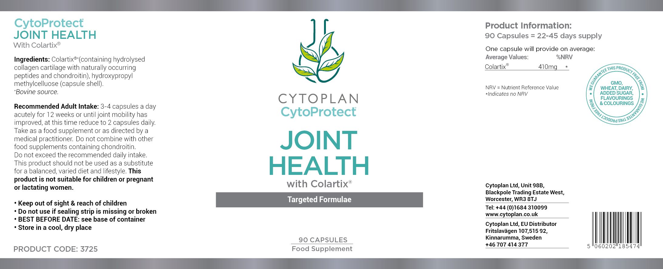 Cytoplan CytoProtect Joint Health 3
