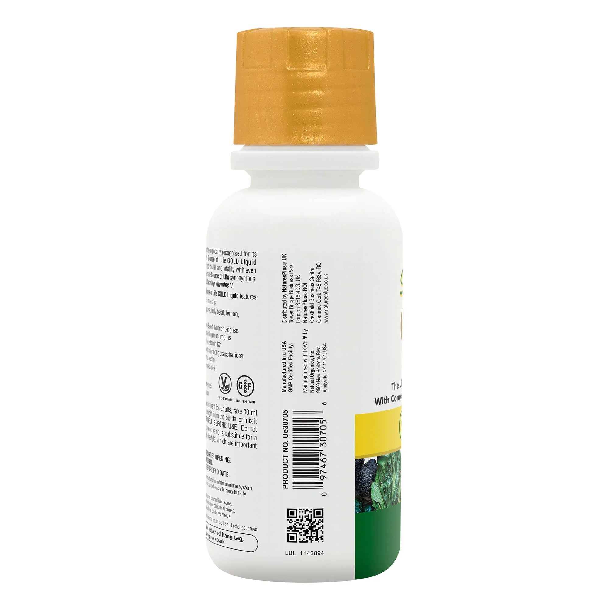 NaturesPlus Source of Life® GOLD Multivitamin Liquid 240ml image 2
