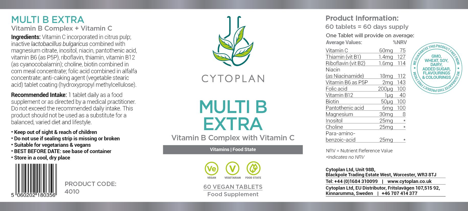 Cytoplan Multi B Extra 3