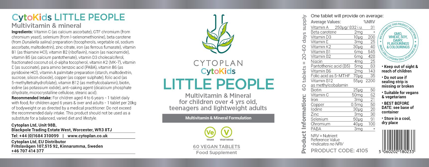Cytoplan Little People 3