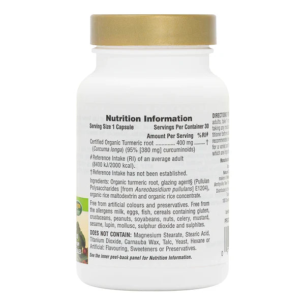 NaturesPlus Source of Life® Garden Curcumin 30 Capsules image 1