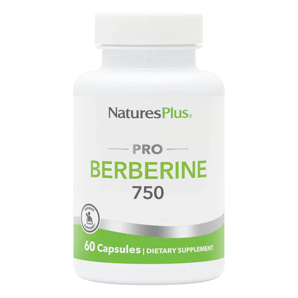 NaturesPlus PRO Berberine 750mg 60 Capsules