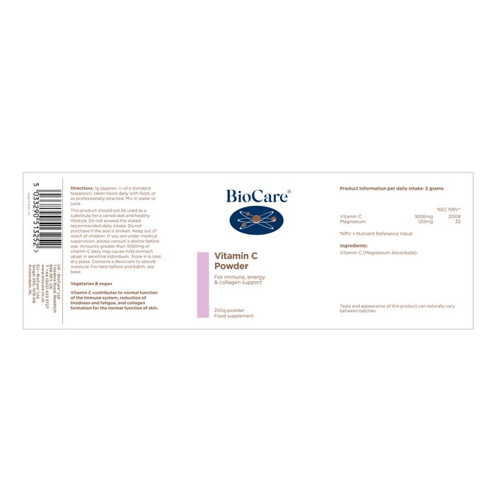 BioCare Vitamin C Powder 4