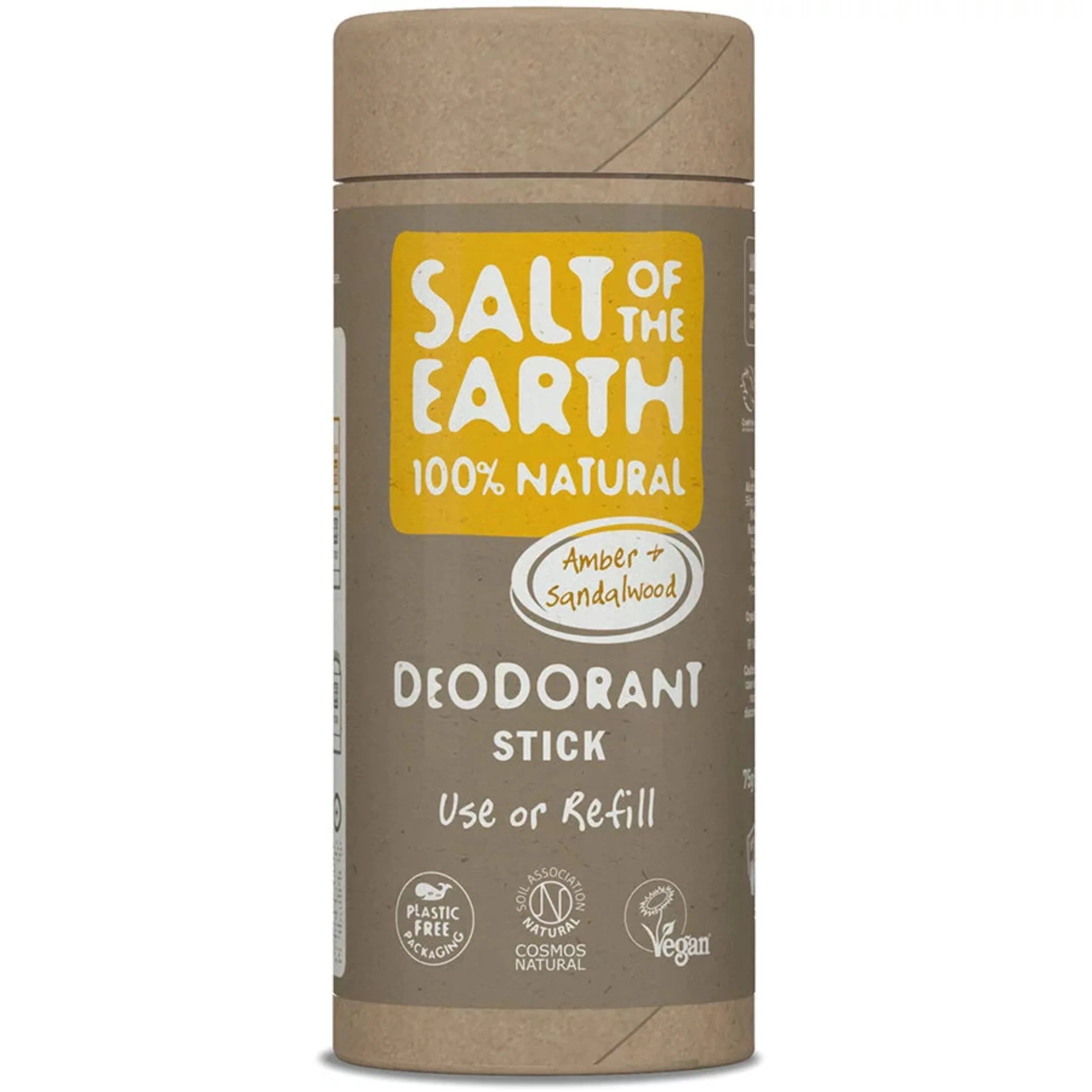 A.Vogel Salt of the Earth Amber & Sandalwood Natural Deodorant Stick & Refill 3
