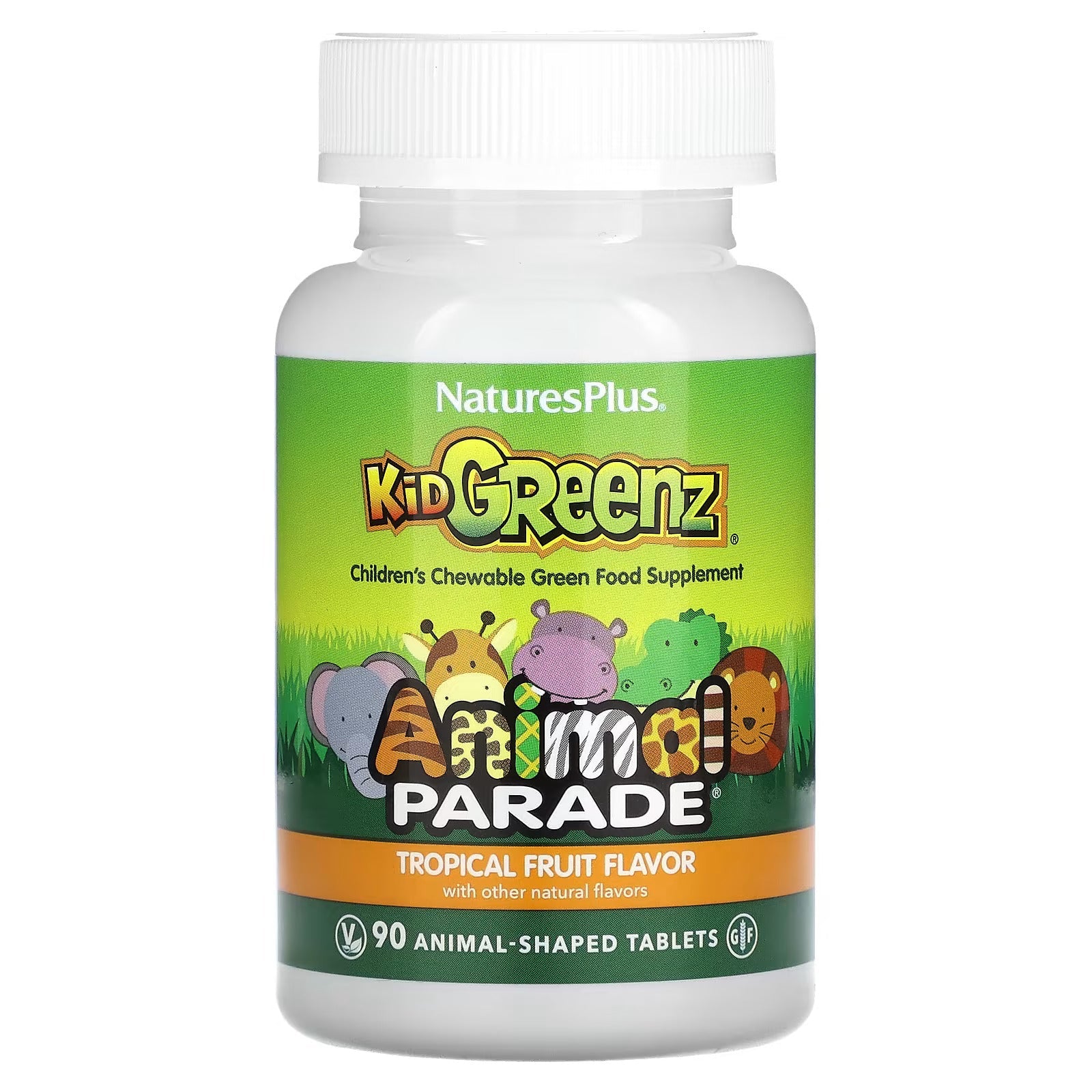 NaturesPlus Animal Parade® KidGreenz® Children's Chewables