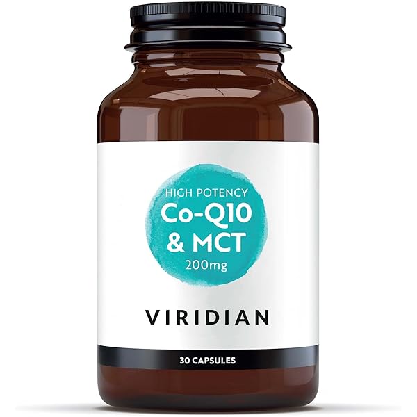 Viridian Co-Q10 & MCT 200mg 30 Capsules
