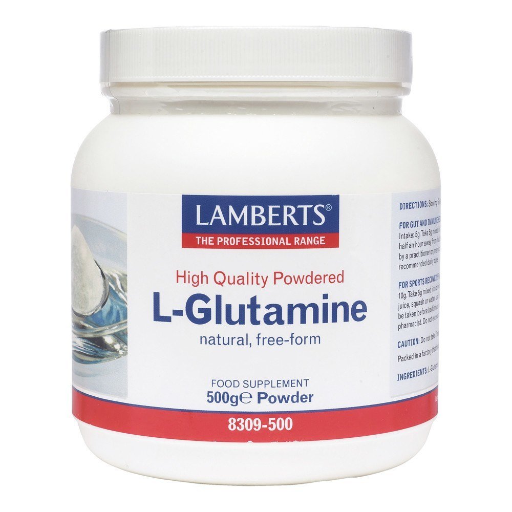 Lamberts L-Glutamine 500g Powder