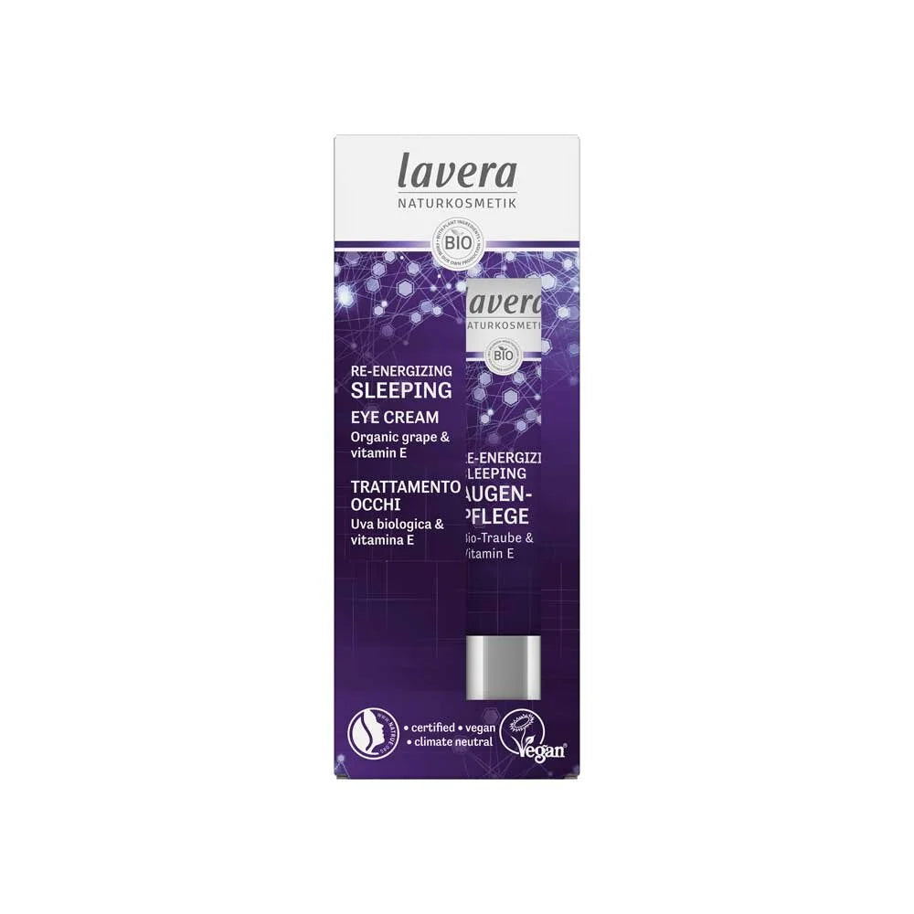 Lavera Re-Energising Sleeping Eye Cream - 15ml DATED 08/25