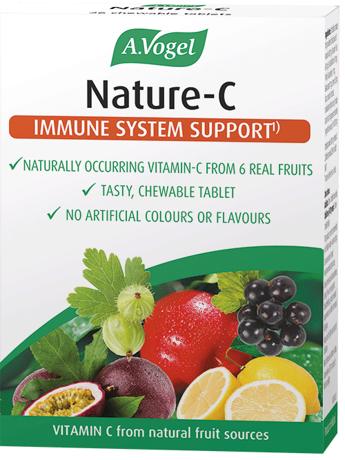 A.Vogel Chewable Nature-C vitamin C tablets for Immune Support*, from natural fruit sources, 36 tablets image 3