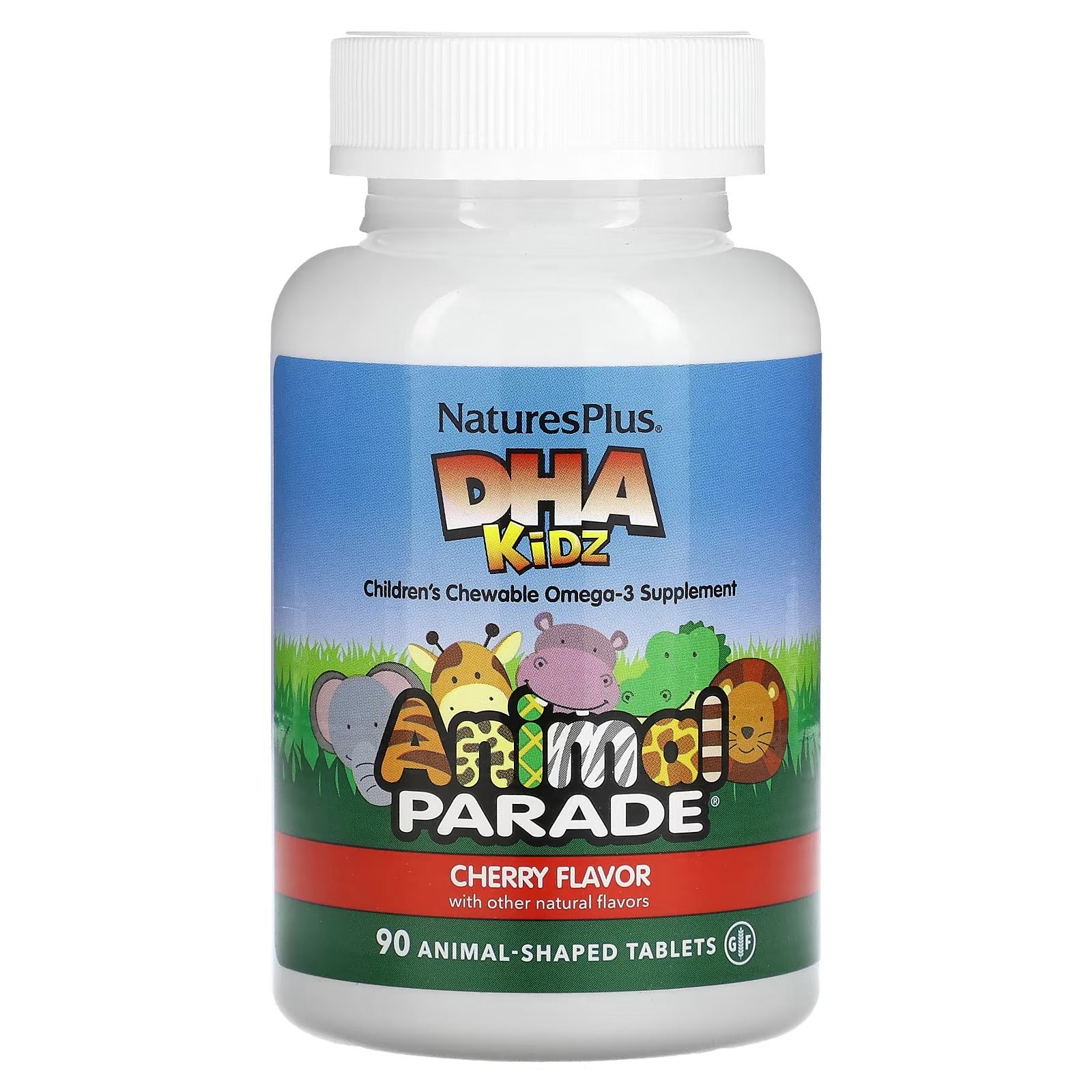 NaturesPlus Animal Parade® DHA for Kids Children's Chewables