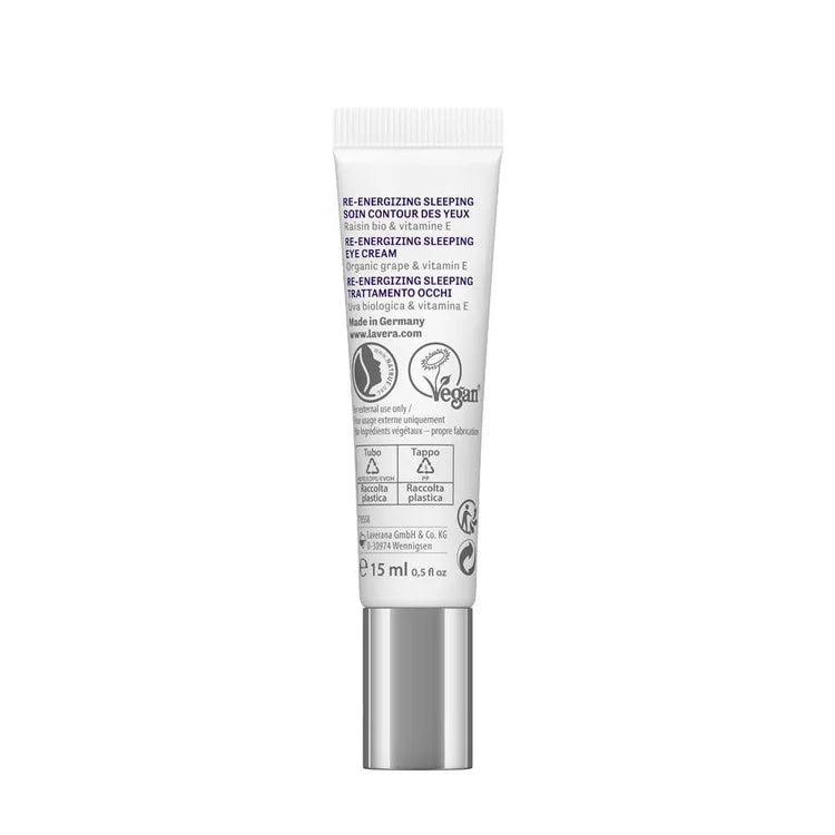 Lavera Re-Energising Sleeping Eye Cream - 15ml 4