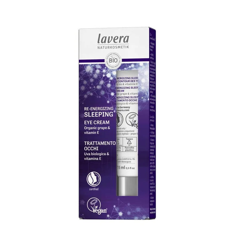 Lavera Re-Energising Sleeping Eye Cream - 15ml