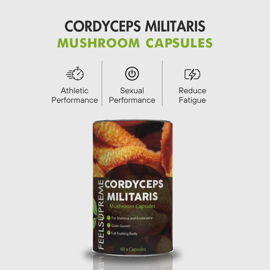 Feel Supreme Cordyceps Militaris Capsules image 4
