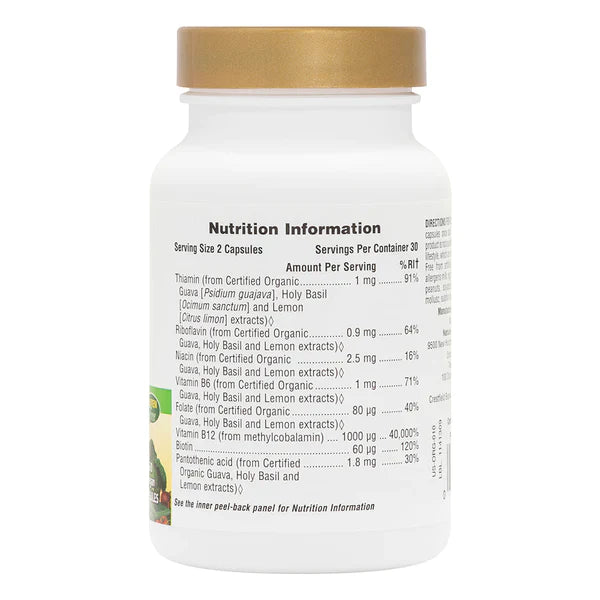 NaturesPlus Source of Life® Garden Vitamin B12 60 Capsules image 1