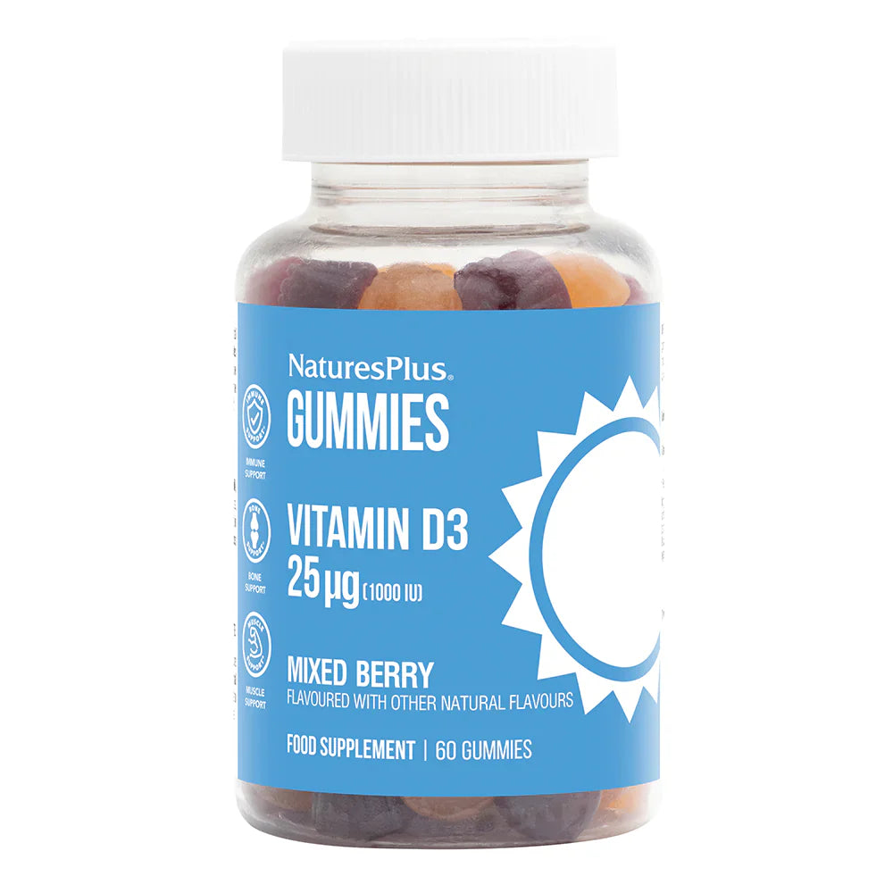 NaturesPlus Gummies Vitamin D3 1000 IU 60 Gummies image 0