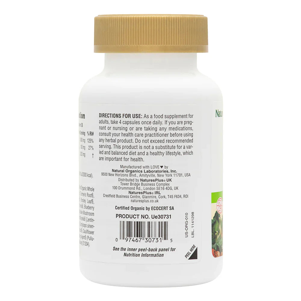 NaturesPlus Source of Life® Garden Calcium 120 Capsules image 2