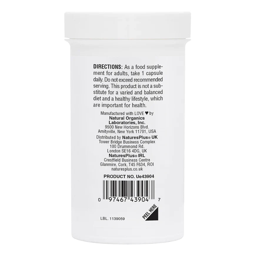 NaturesPlus GI NUTRA® Probiotic Men 30 Capsules image 2