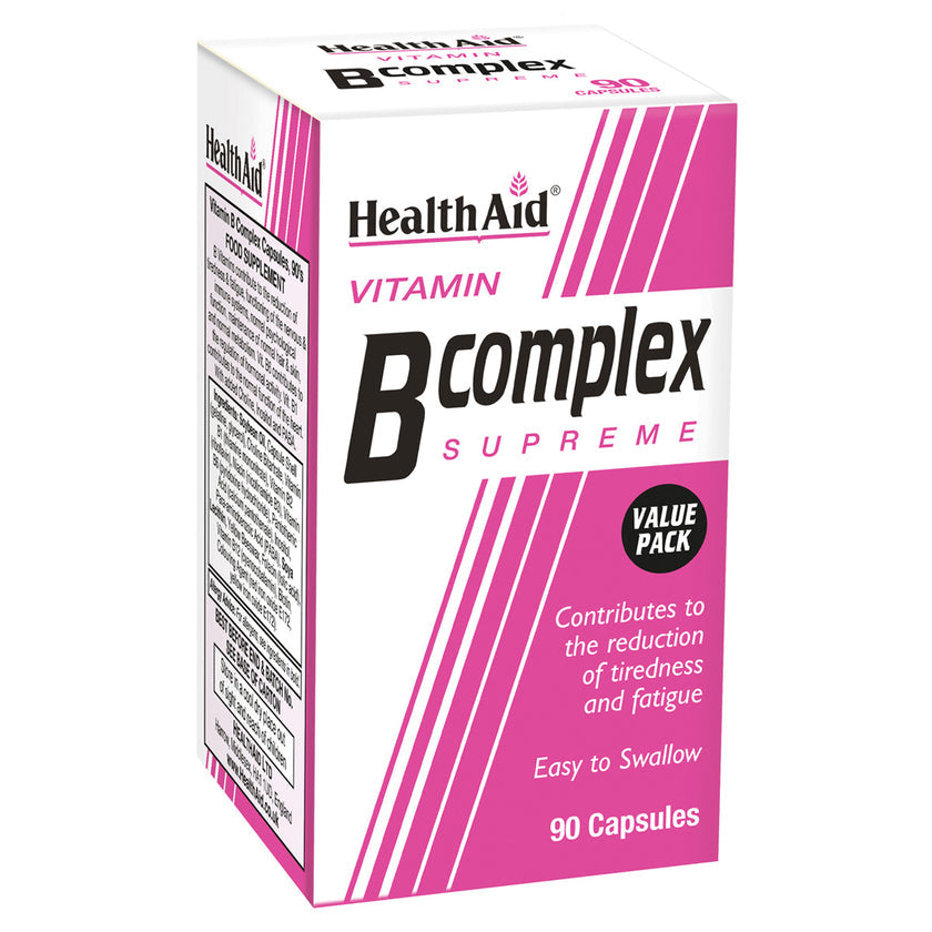 HealthAid Vitamin B Complex Supreme Capsules 4