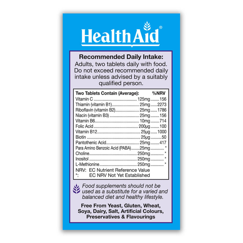 HealthAid Lipotropics with Vitamins B & C Tablets 3
