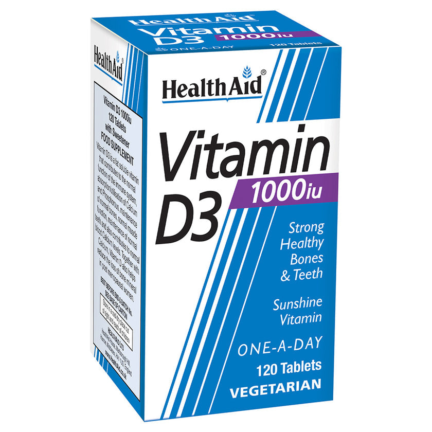 HealthAid Vitamin D3 1000iu Tablets 4