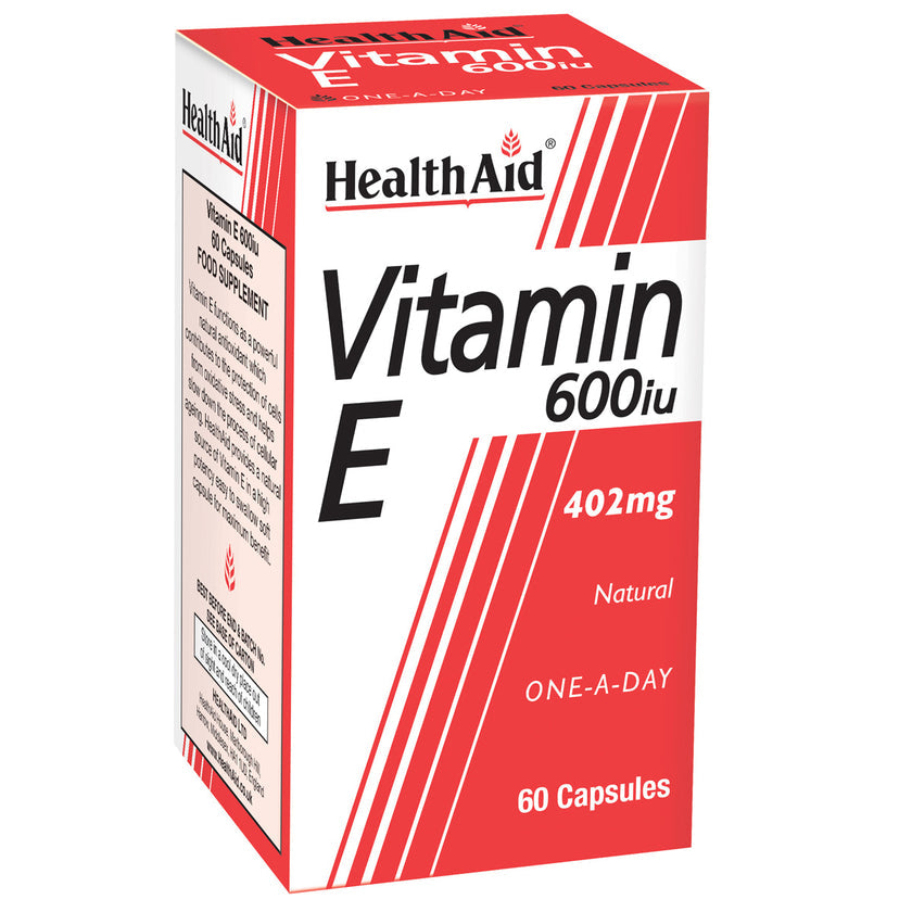 HealthAid Vitamin E 600iu Capsules 4